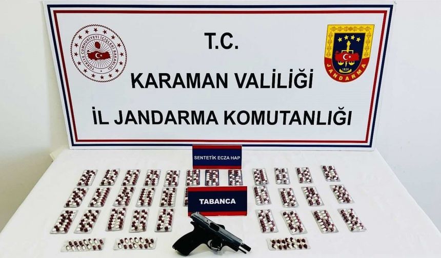 Jandarmadan uyuşturucu hap operasyonu: 1 gözaltı