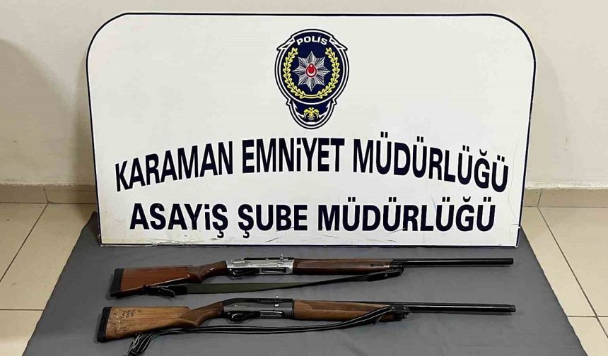 Karaman’da asayiş uygulaması: 14 tutuklama