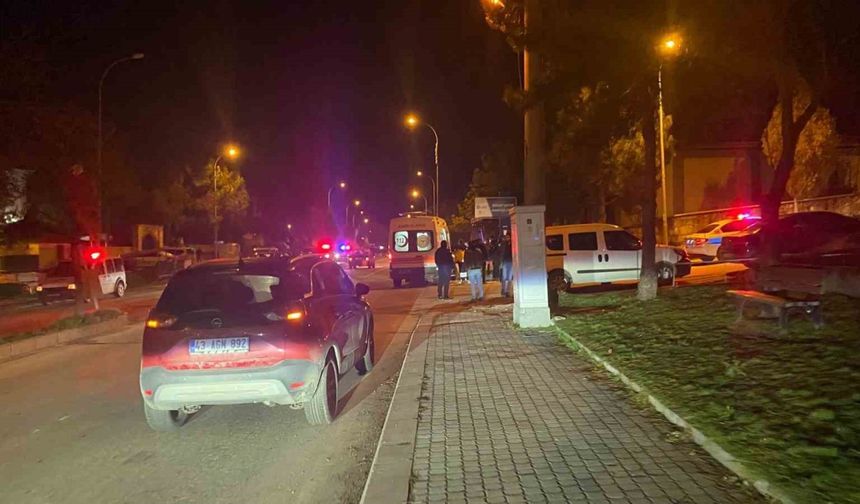 Kütahya’da "dur" ihtarına uymayan sürücü polise çarptı