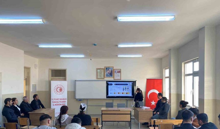 Tunceli’de liseli gençlere eğitim