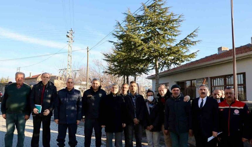 Vali Çelik; Kırkpınar ve Taşlıca köylerini ziyaret etti