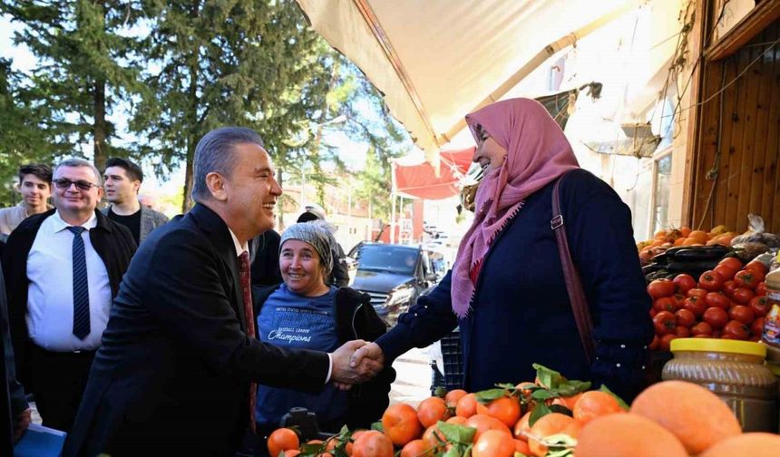 Başkan Muhittin Böcek, “Söz verdiklerimizi yapacağız”