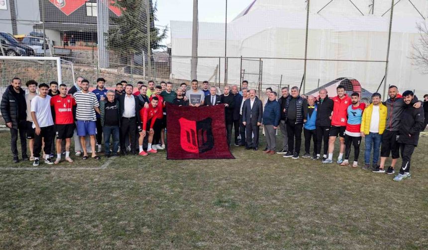 Başkan Yalım’dan Uşakspor sporcularına ziyaret