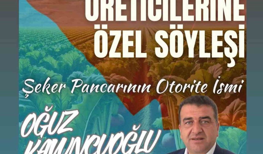 Demirözü’nde şeker pancarı üreticilerine yönelik söyleşi düzenlenecek