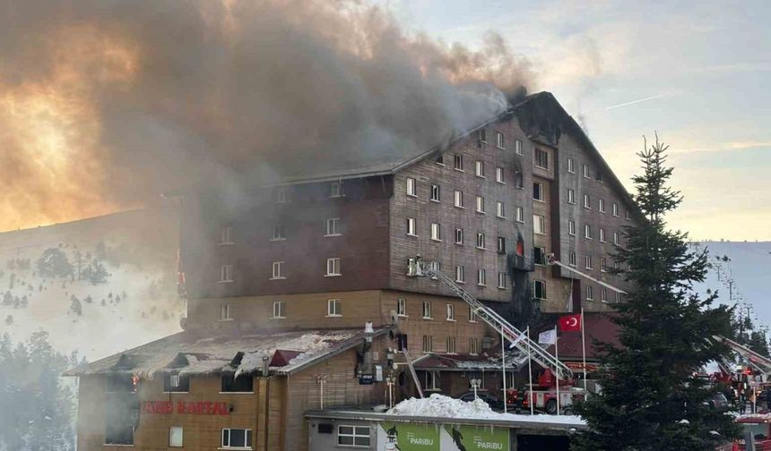 Düzce’den Bolu’ya destek ekipler çıktı