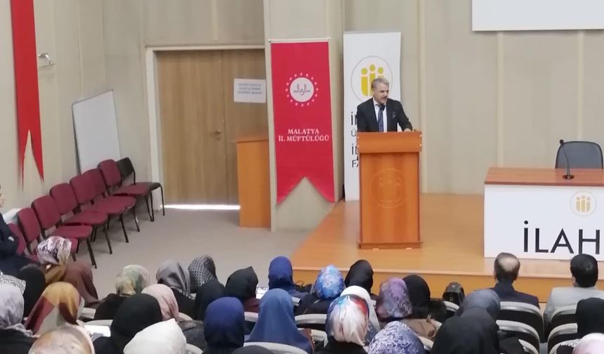 Malatya’da öğrenci ve gençlere manevi danışmanlık ve rehberlik eğitimi