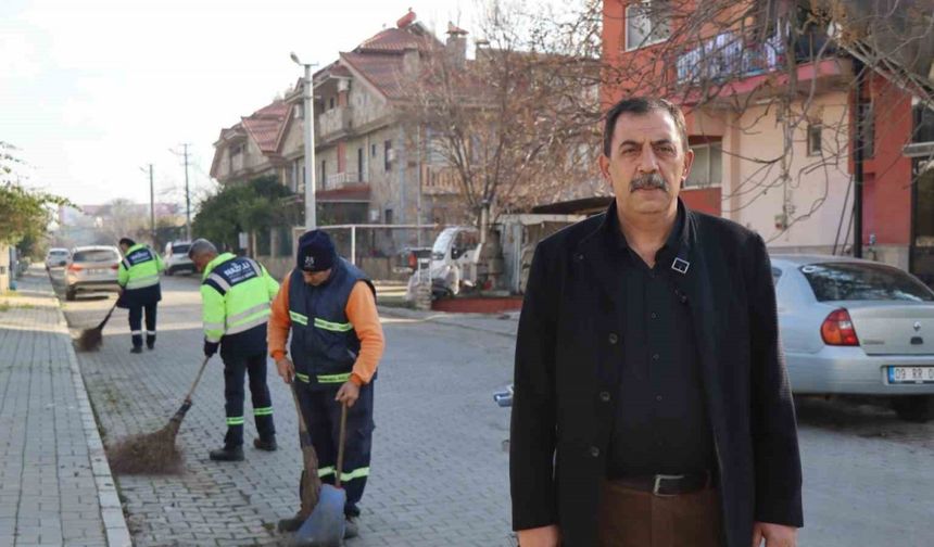 Nazilli Belediyesi ekipleri Dallıca’da temizlik çalışması gerçekleştirdi