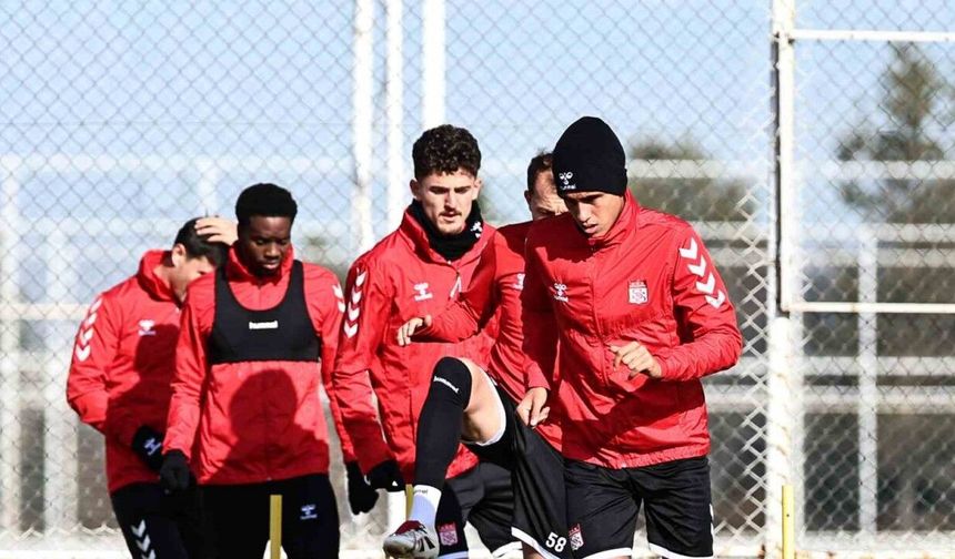 Sivasspor’da Alanyaspor maçı hazırlıkları başladı