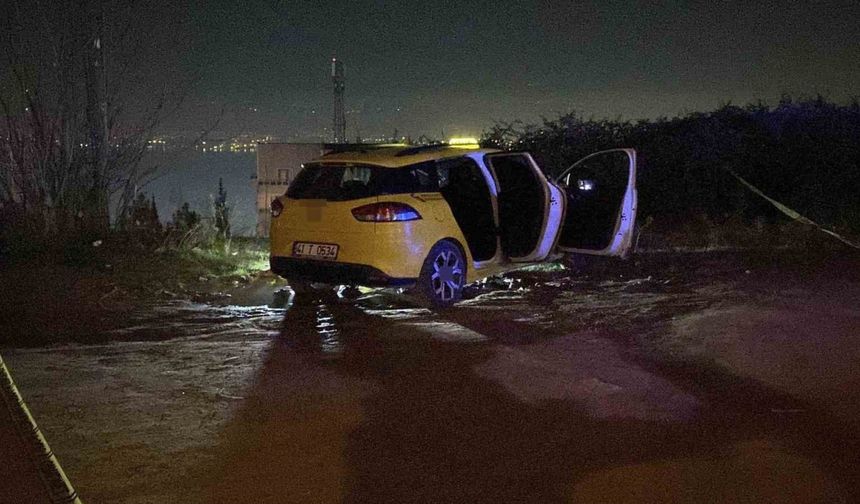 Taksicinin cinayetinde komşusu tutuklandı