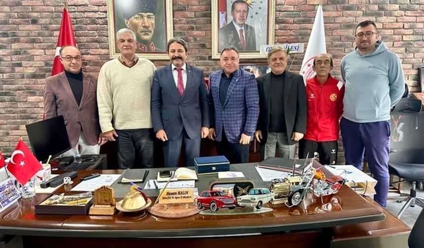 TÜFAD Eskişehir’den Gençlik ve Spor İl Müdürü’ne ziyaret