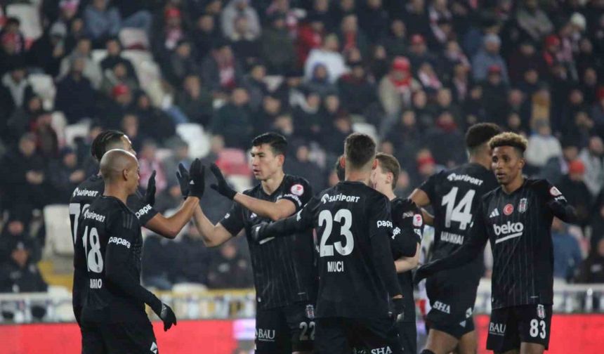 Türkiye Ziraat Kupası: Sivasspor: 0  - Beşiktaş: 1 (İlk yarı)