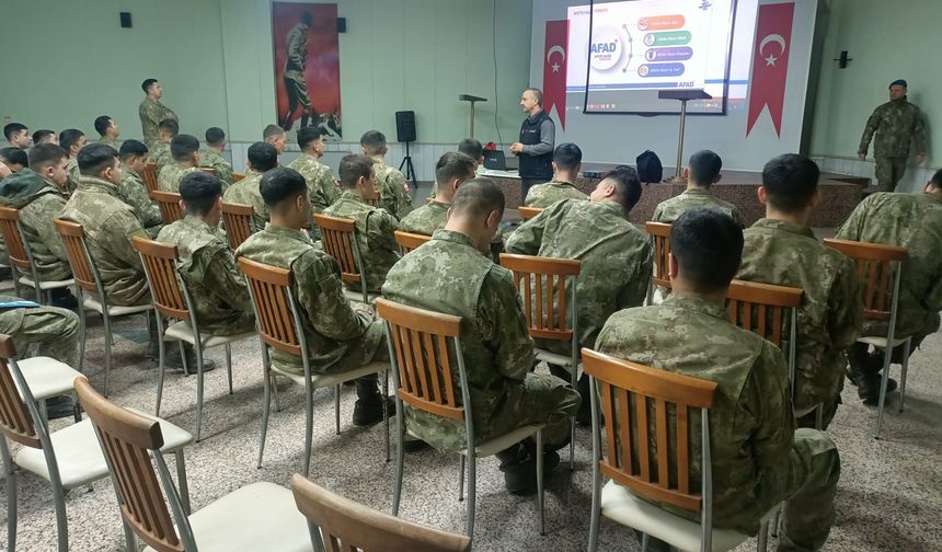 AFAD'ın afet farkındalık eğitimleri sürüyor