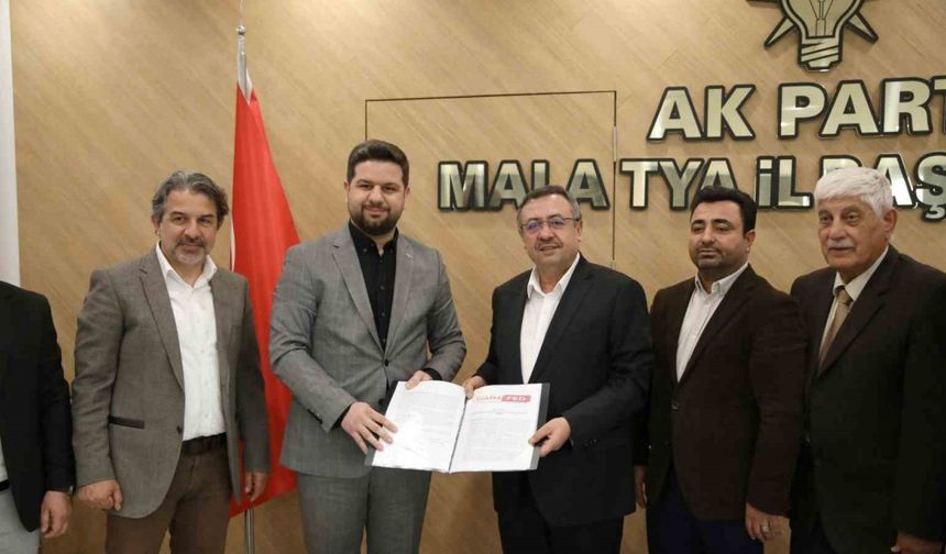 DAİMFED Malatya, AK Parti’ye rapor sundu
