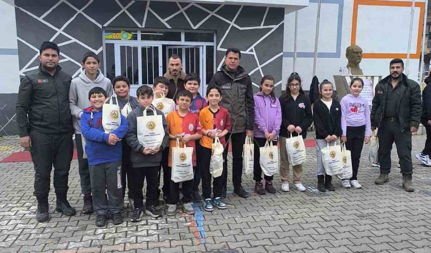 Gümeli’de "Dersimiz Orman" etkinliği, ormanın önemi öğrencilere anlatıldı