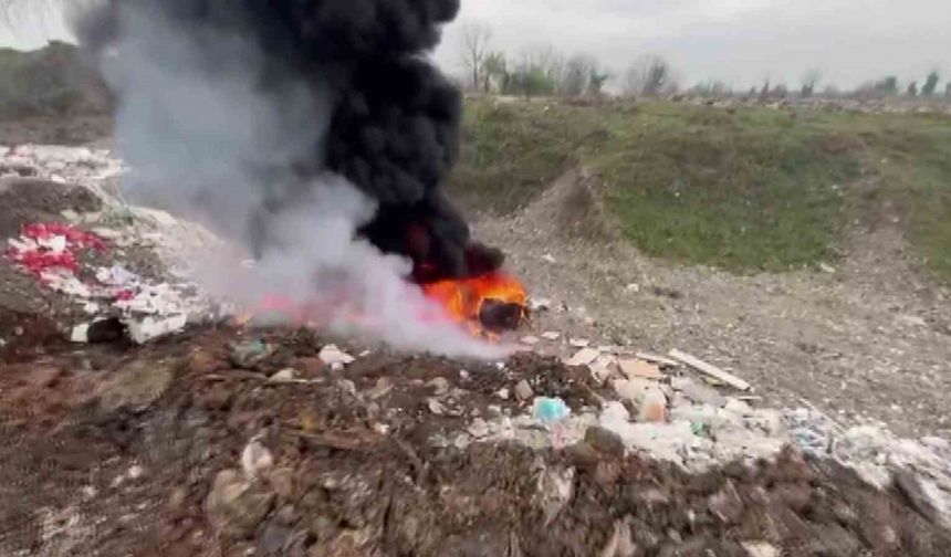 İtfaiyenin müdahalesiyle söndürüldü