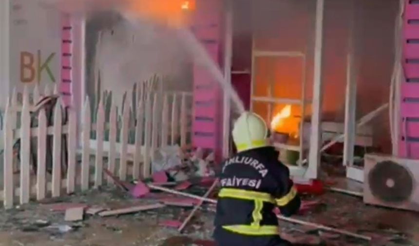 Şanlıurfa’da iş yeri yangını kontrol altına alındı