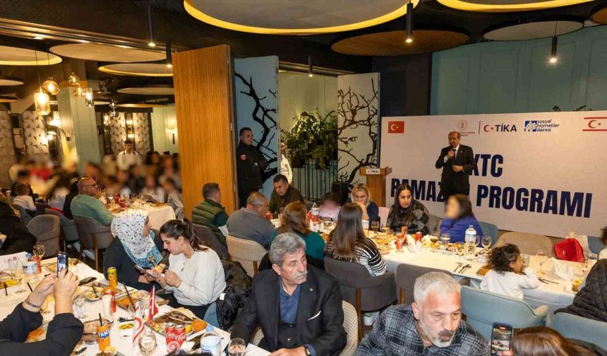 TİKA, KKTC’de koruyucu aile farkındalığına yönelik iftar programı düzenledi