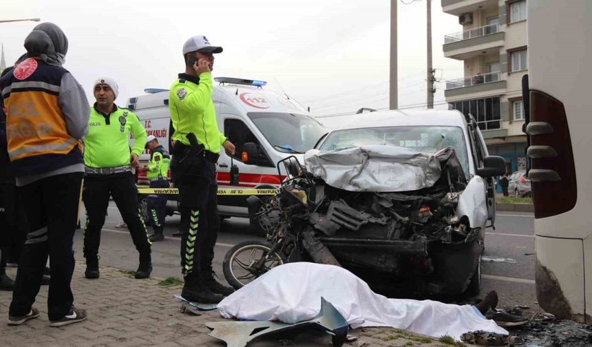 Turgutlu’da trafik kazası: 1 ölü