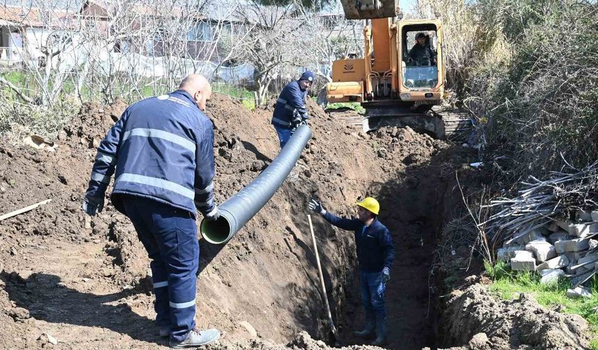 Üçpınar’ın kanalizasyon altyapı sorunu çözülüyor