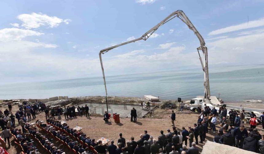 Ahlat’ta ‘Su Sporları Merkezi’nin temeli atıldı