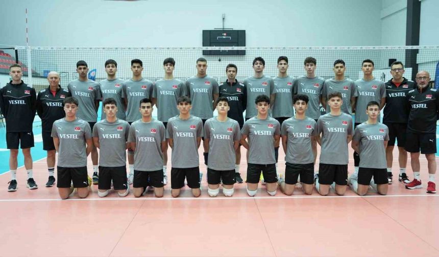 Alanya, U19 Erkek Milli Voleybol Takımı’nı ağırlıyor