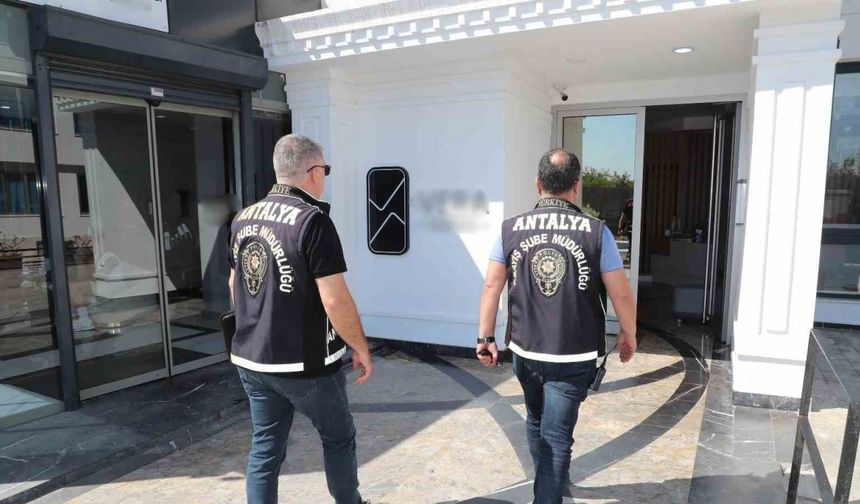 Günübirlik konaklama yerlerine eş zamanlı denetimde 7 kayıtsız adres tespit edildi