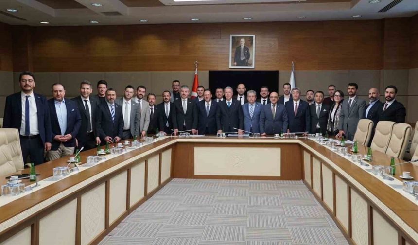 MÜSİAD Kayseri Yönetimi TBMM’de istişarelerde bulundu