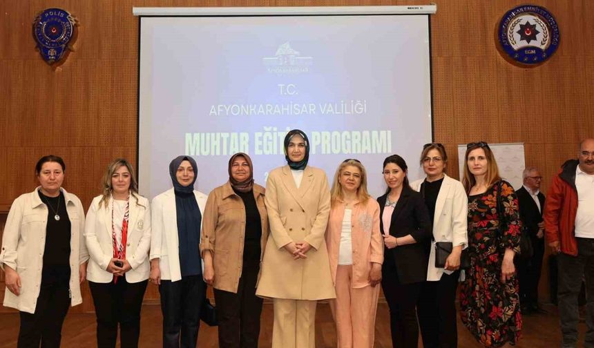 Vali Yiğitbaşı muhtarlarla buluştu