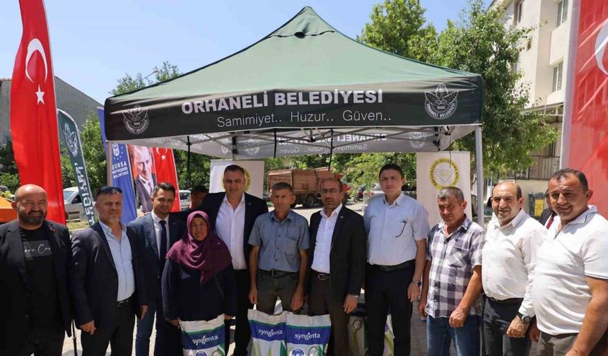 Bursa’da dağ ilçelerine silajlık mısır tohumu desteği