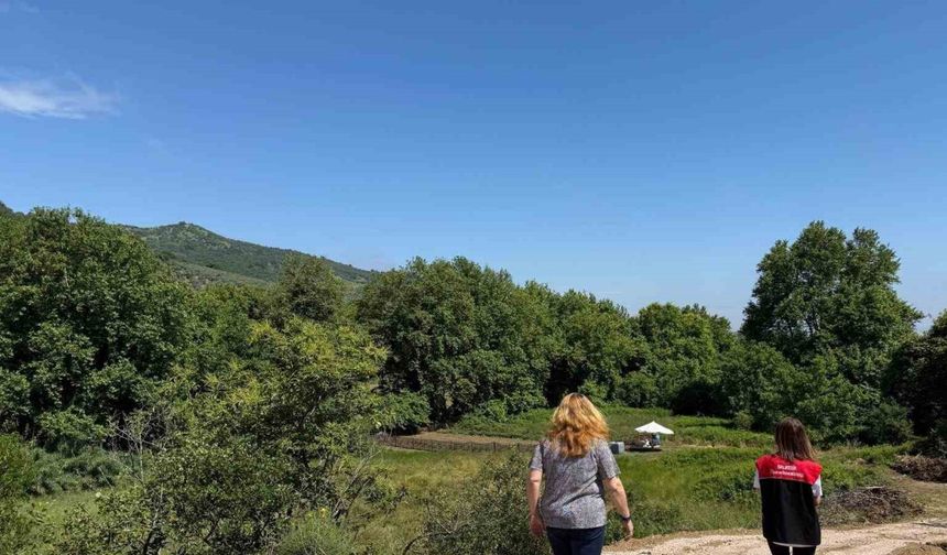 Erdek’te tarım arazileri takip altında