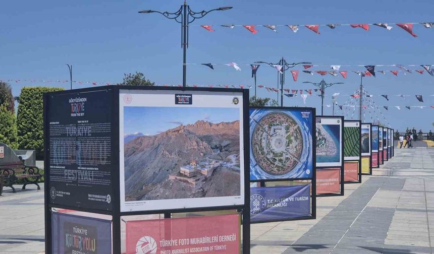 "Gökyüzünden Türkiye Güzellikleri" Samsun’da sergileniyor