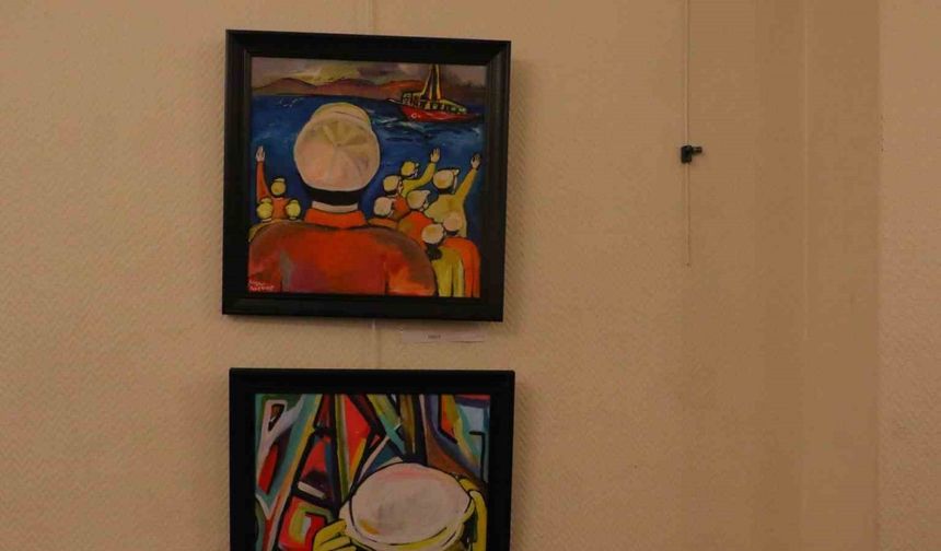 ‘İklimler’ resim sergisi sanatseverlerle buluştu