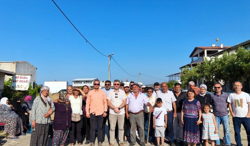 Mudanya’da imar yasasına takılanlar seslerini duyurmak istiyor