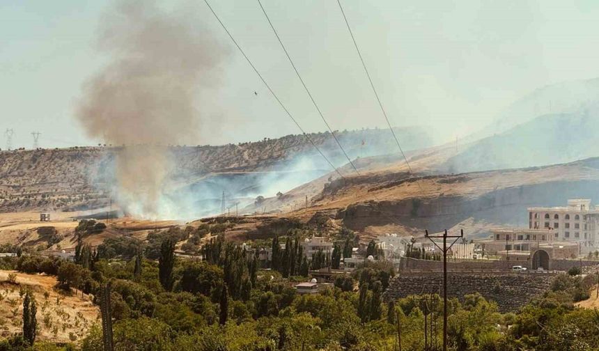 Silopi’de anız yangını, alevler 15 dönümü sardı