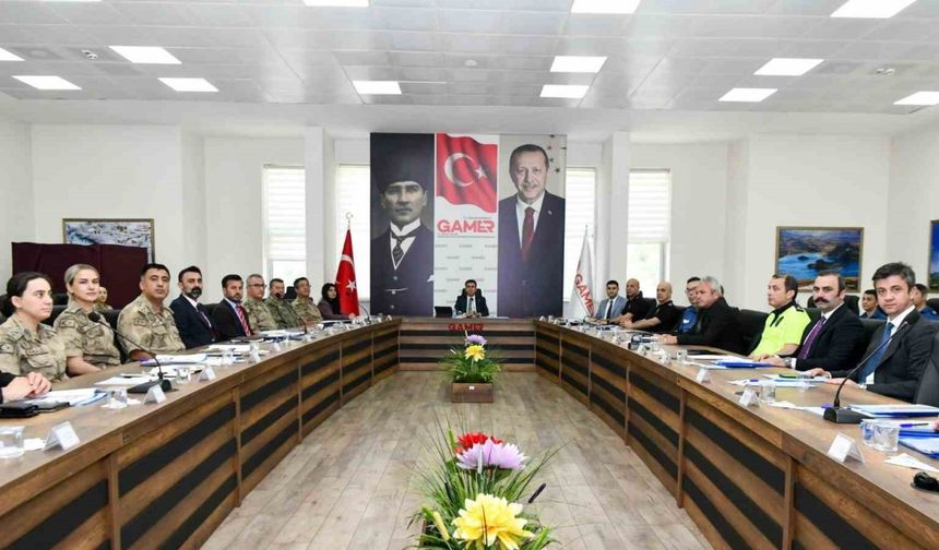 Tunceli’de asayiş ve güvenlik toplantısı