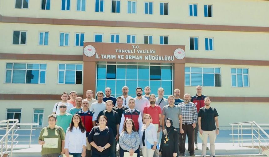 Tunceli’de uygulamalı ipekböcekçiliği eğitimi düzenlendi