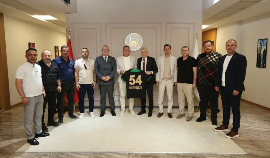 Sakaryaspor’dan Işıksu’ya ziyaret