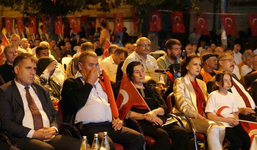 Iğdır’da 15 Temmuz şehitlerini anma programı düzenlendi