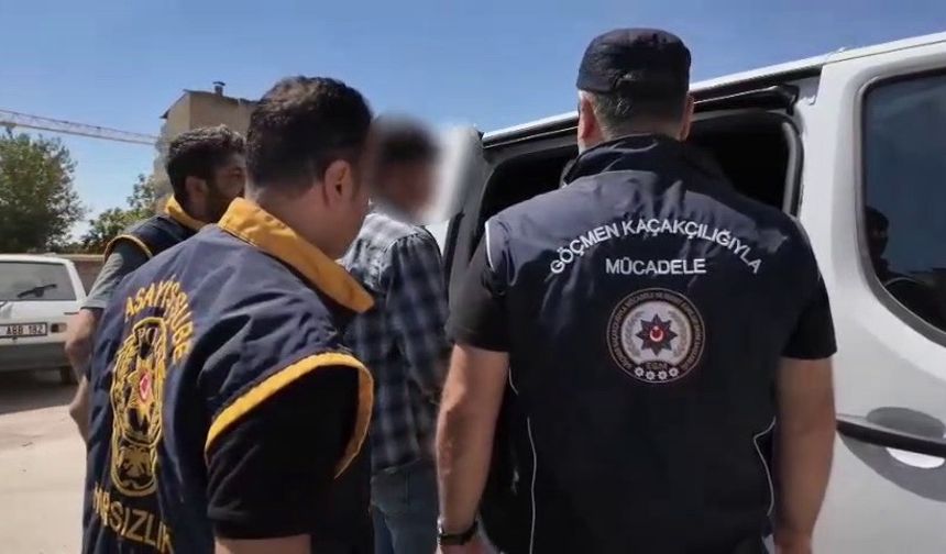 Adıyaman’da düzensiz göç uygulaması yapıldı