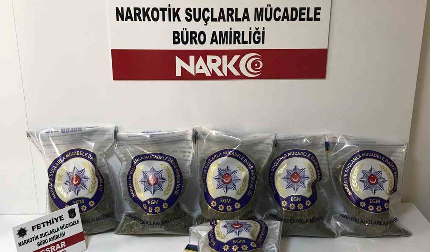 Fethiye’de uyuşturucu operasyonu: 3 tutuklama