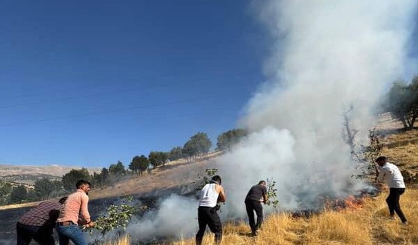 Yangına müdahale eden 7 işçi dumandan etkilendi