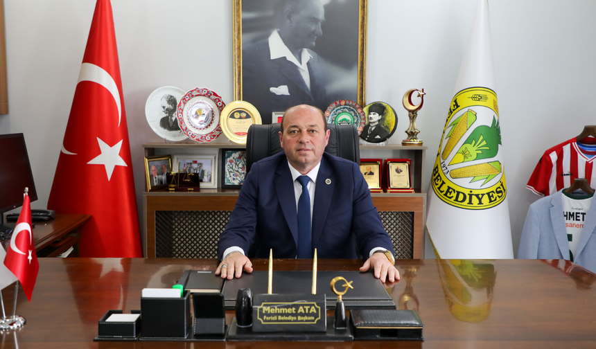 Başkan Ata'dan 17 Ağustos mesajı