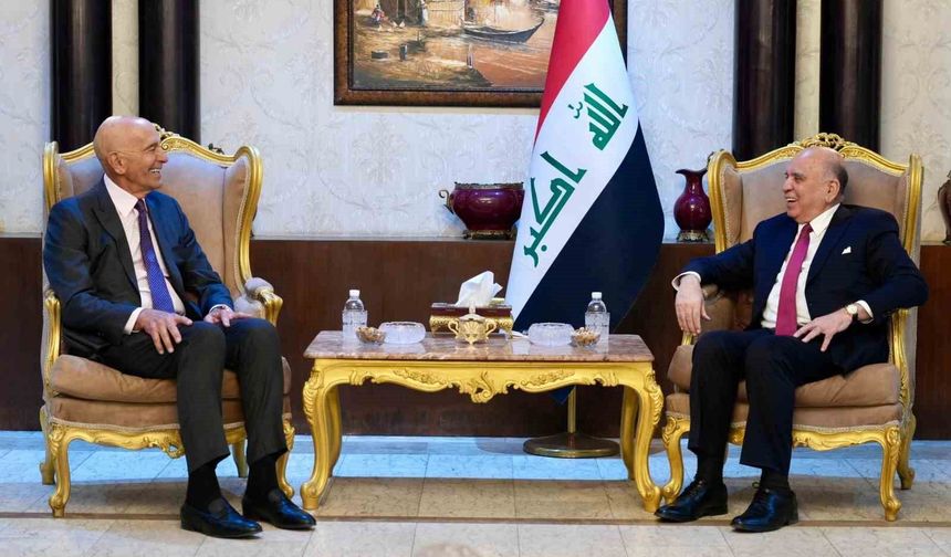 ABD'nin Suriye Özel Temsilcisi Barrack, Irak Dışişleri Bakanı Hüseyin ile görüştü