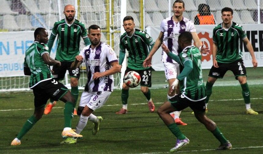Trendyol 1. Lig: Ankara Keçiörengücü: 1 - Sakaryaspor: 1