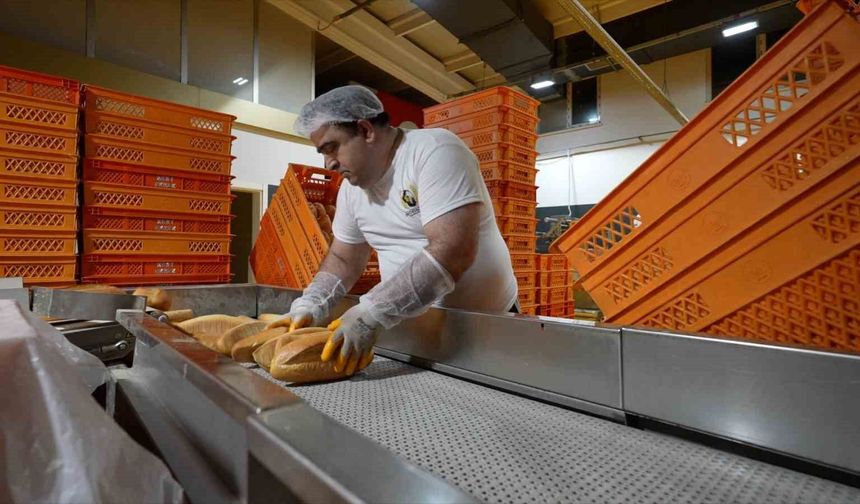 Kayseri Büyükşehir, günde 100 bini aşan ekmek üretiyor