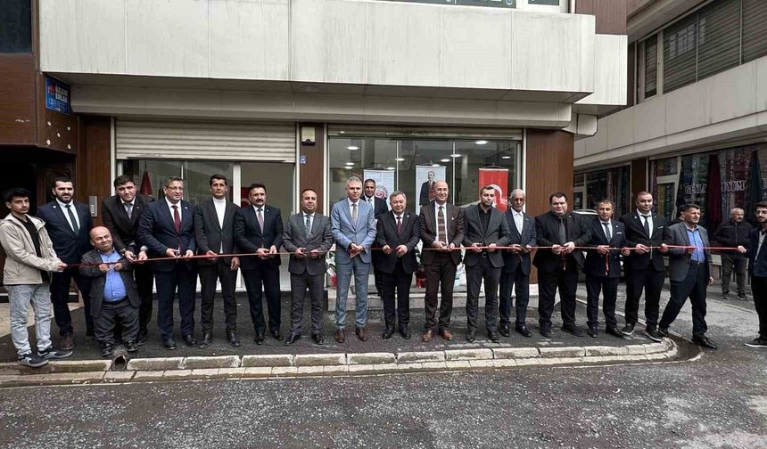 Yüksekova'da şehit ve gazi yakınları için yeni hizmet ofisi açıldı