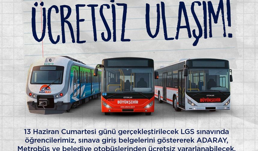 Büyükşehir LGS’ye girecek öğrencilerin yanında olacak