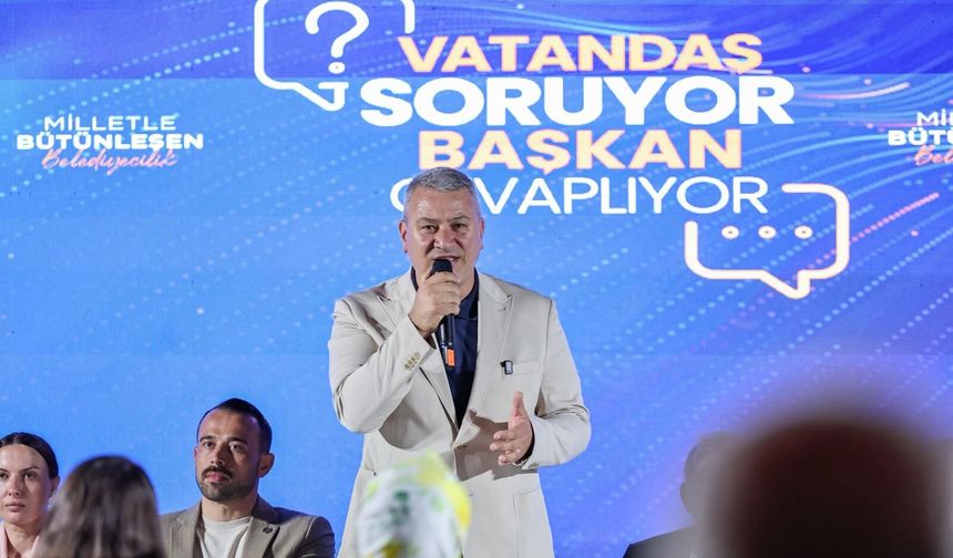 Yukarıdereköy’de “Vatandaş Sordu, Başkan Cevapladı”