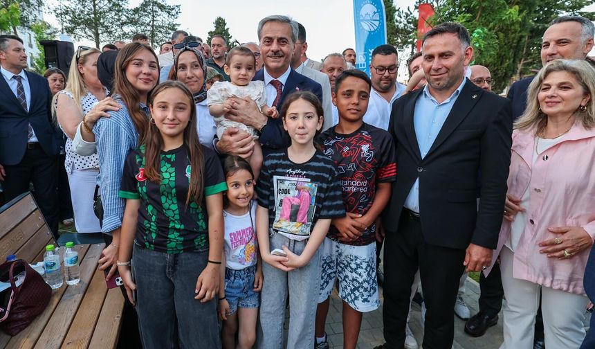 “Aziz Duran Parkı Kaynarca’ya hayırlı olsun”