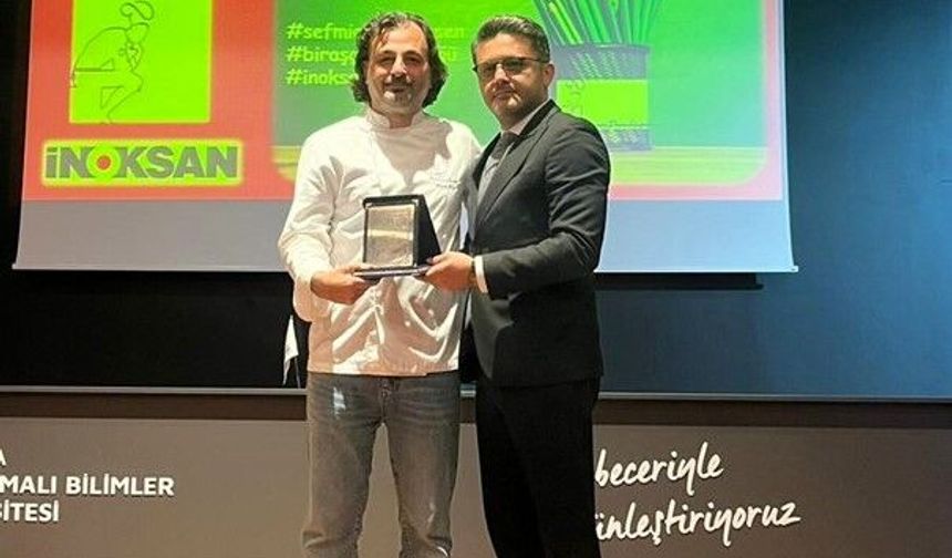 Şef Murat Aslan gastronomi öğrencileriyle buluştu